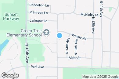 Map image of the property - 1311 Green Tree Rd