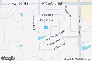 Map image of the property - 800 Adams Trail