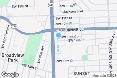 Map image of the property - 3904 SW 13th Ct
