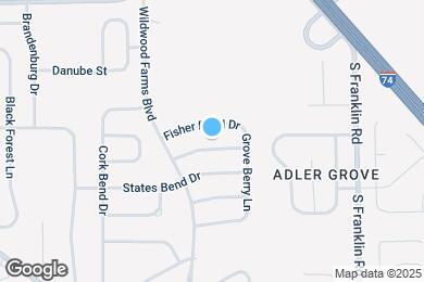 Map image of the property - 8104 Grove Berry Way