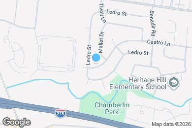 Map image of the property - 694 Castro Ln