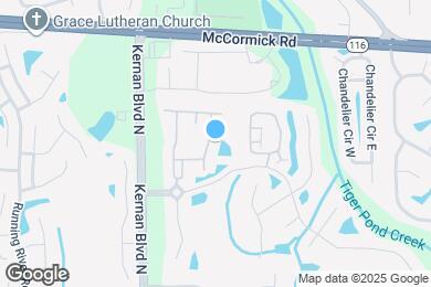 Map image of the property - 12301 Kernan Forest Blvd