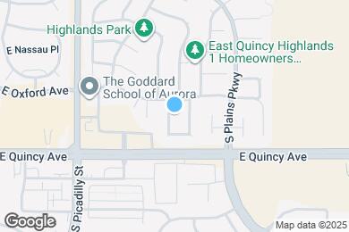 Map image of the property - 22039 E Princeton Cir