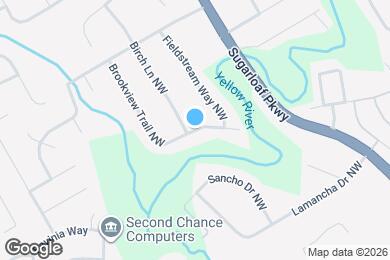 Map image of the property - 55 Brookview Trail NW