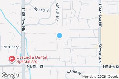 Map image of the property - 1014 151st Pl NE