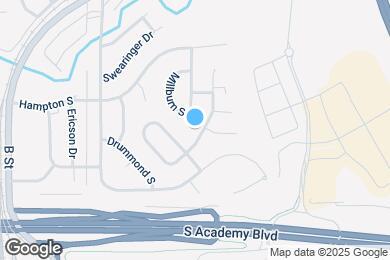 Map image of the property - 4340 College View Dr