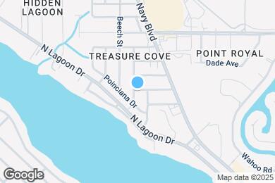 Map image of the property - 2711B Redwood St