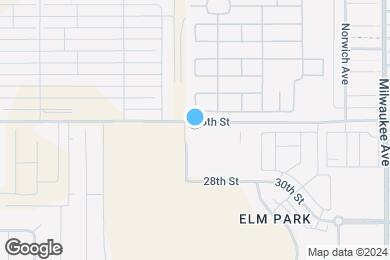 Map image of the property - Escondido Apartments