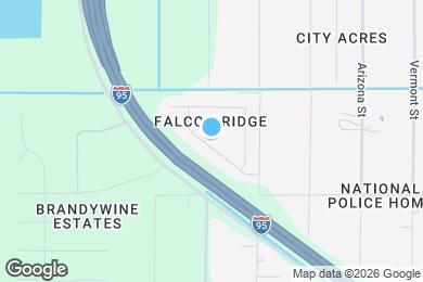 Map image of the property - 4508 Lady Hawk Way