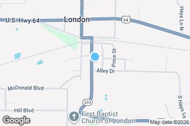 Map image of the property - 3543 SR 333