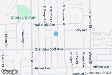 Map image of the property - 2045 S Janette Ln