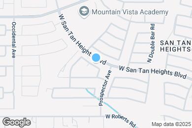 Map image of the property - 3574 W Mesquite Ave