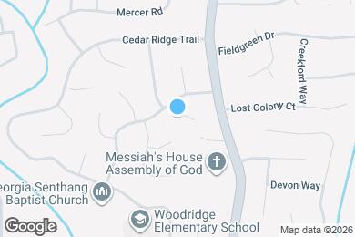 Map image of the property - 1537 Spruce Ridge Ct
