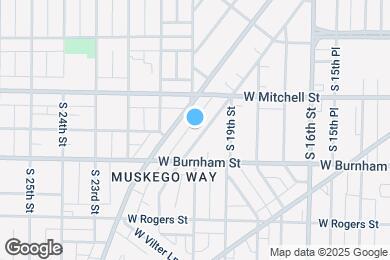 Map image of the property - 1767 S Pearl St