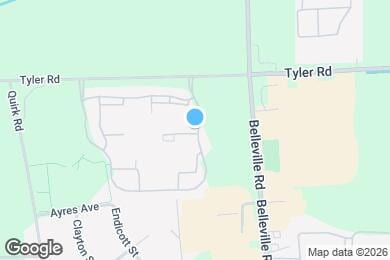 Map image of the property - 9654 Sawgrass Ct