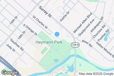 Map image of the property - 1112 St Charles St