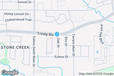 Map image of the property - 3825 Oak St