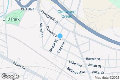Map image of the property - 25 Downs Ave