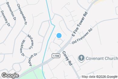 Map image of the property - 1216 E Fire Tower Rd