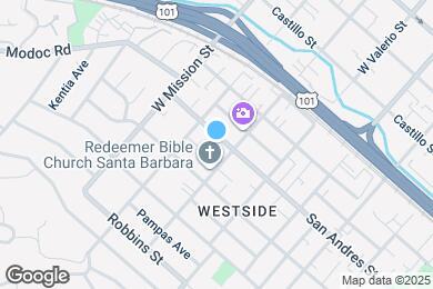 Map image of the property - 1815 San Andres St