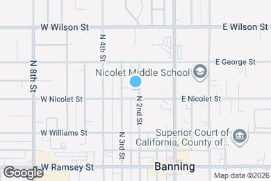 Map image of the property - Nicolet Apts