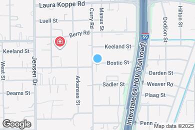 Map image of the property - 3208 Bostic St