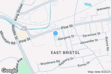 Map image of the property - 27 Bishop St