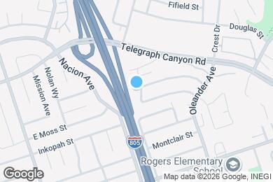 Map image of the property - 520 Manzanita St