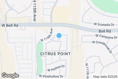 Map image of the property - 11338 W Crestbrook Dr