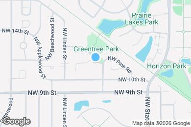 Map image of the property - 1923 NW Hickory Ln