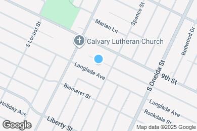 Map image of the property - 1253 Roscoe St