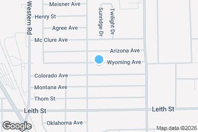 Map image of the property - 3118 Wyoming Ave