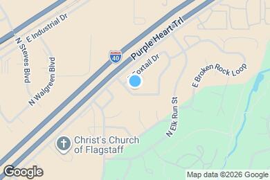 Map image of the property - 2562 N Fox Run Dr