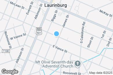 Map image of the property - 221 E Covington St