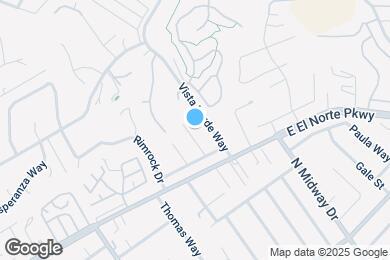 Map image of the property - 1342 Mimosa Ct