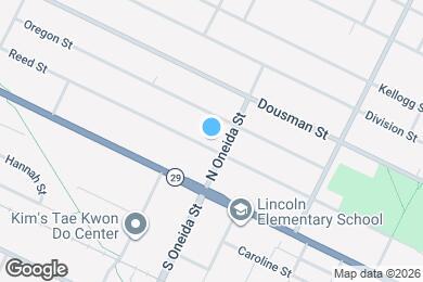 Map image of the property - 1168 Reed St