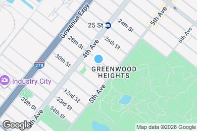 Map image of the property - 198 28th St