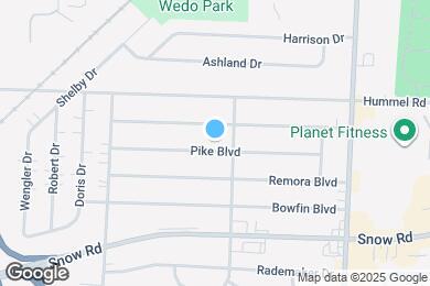 Map image of the property - 15920 Pike Blvd
