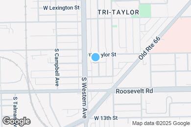 Map image of the property - 1016 S Claremont Ave