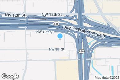 Map image of the property - 7965 NW 8th St