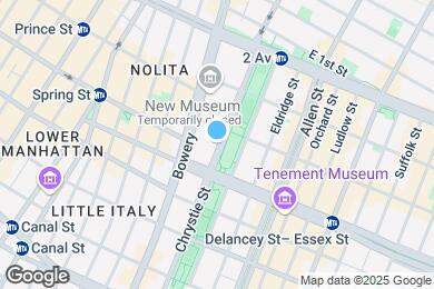 Map image of the property - 171 Chrystie St
