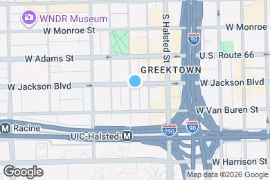 Map image of the property - Tailor Lofts Student Living