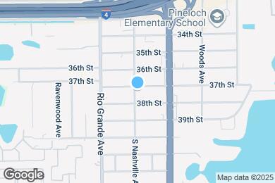 Map image of the property - 1324 37th St