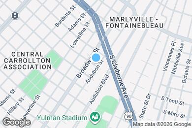 Map image of the property - 2102 Audubon St