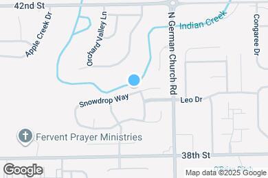 Map image of the property - 10850 Snowdrop Way