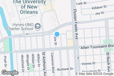 Map image of the property - 6235 Curie St