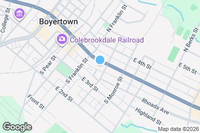 Map image of the property - 330 E Philadelphia Ave