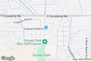 Map image of the property - 4007 S Winter Palm Dr