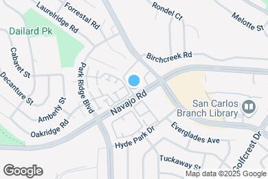 Map image of the property - 6878 Navajo Rd