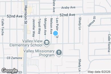 Map image of the property - 52389 Las Palmas St